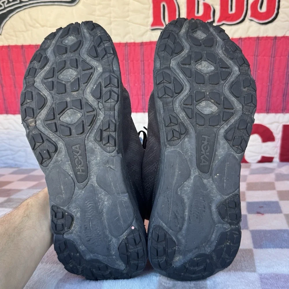 Size 13 - Hoka One One Challenger ATR 7 GTX‎ Mens Black Running Shoes Sneakers